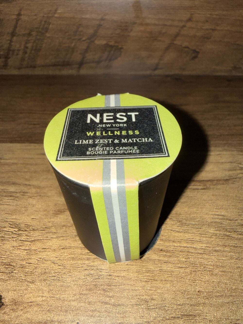 NEST New York Wellness Lime Zest &Matcha Votive Scented Candle 0.95 oz / 27g NIB